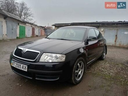 Черный Шкода Суперб, объемом двигателя 1.8 л и пробегом 293 тыс. км за 5700 $, фото 1 на Automoto.ua