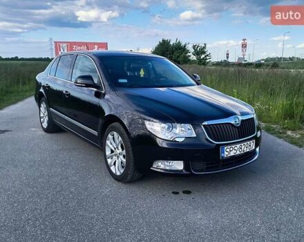 Чорний Шкода Суперб, об'ємом двигуна 2 л та пробігом 348 тис. км за 7000 $, фото 1 на Automoto.ua
