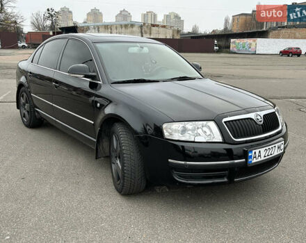 Черный Шкода Суперб, объемом двигателя 1.9 л и пробегом 270 тыс. км за 7900 $, фото 1 на Automoto.ua