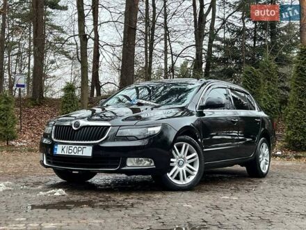 Черный Шкода Суперб, объемом двигателя 1.9 л и пробегом 221 тыс. км за 8200 $, фото 1 на Automoto.ua