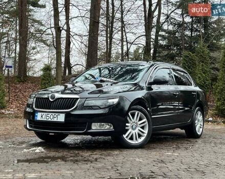 Черный Шкода Суперб, объемом двигателя 1.9 л и пробегом 221 тыс. км за 8200 $, фото 1 на Automoto.ua