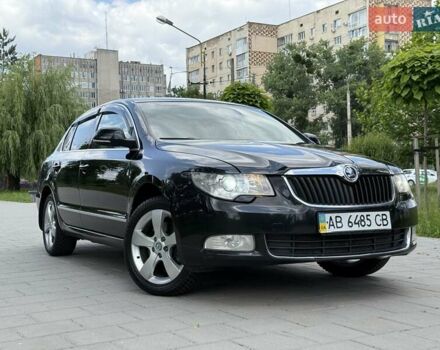 Черный Шкода Суперб, объемом двигателя 1.8 л и пробегом 282 тыс. км за 7700 $, фото 1 на Automoto.ua