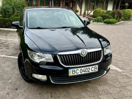 Черный Шкода Суперб, объемом двигателя 1.8 л и пробегом 196 тыс. км за 8000 $, фото 1 на Automoto.ua