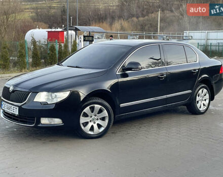 Черный Шкода Суперб, объемом двигателя 1.8 л и пробегом 342 тыс. км за 6500 $, фото 1 на Automoto.ua