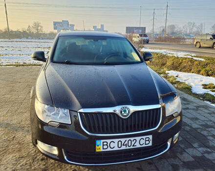 Черный Шкода Суперб, объемом двигателя 1.8 л и пробегом 203 тыс. км за 8000 $, фото 1 на Automoto.ua