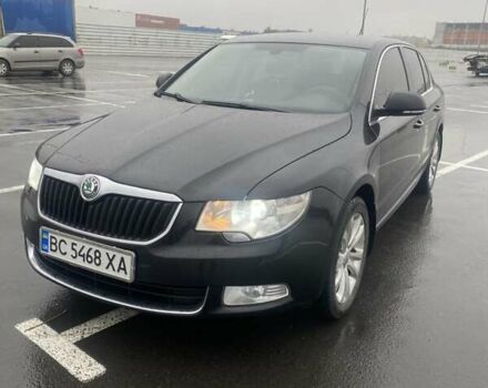 Черный Шкода Суперб, объемом двигателя 2 л и пробегом 360 тыс. км за 9500 $, фото 1 на Automoto.ua