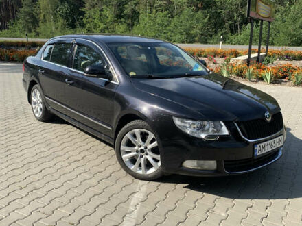 Чорний Шкода Суперб, об'ємом двигуна 1.97 л та пробігом 283 тис. км за 9500 $, фото 1 на Automoto.ua