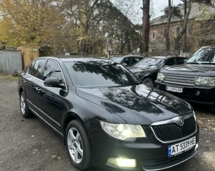 Чорний Шкода Суперб, об'ємом двигуна 2 л та пробігом 295 тис. км за 6999 $, фото 1 на Automoto.ua