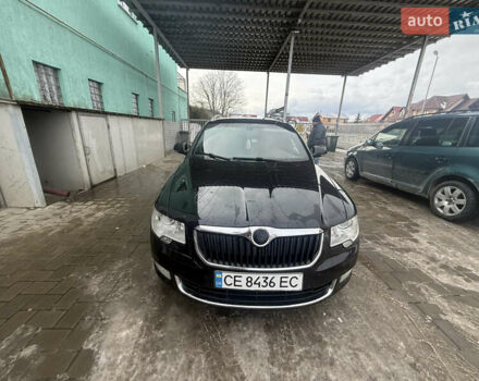 Черный Шкода Суперб, объемом двигателя 1.97 л и пробегом 320 тыс. км за 9000 $, фото 1 на Automoto.ua