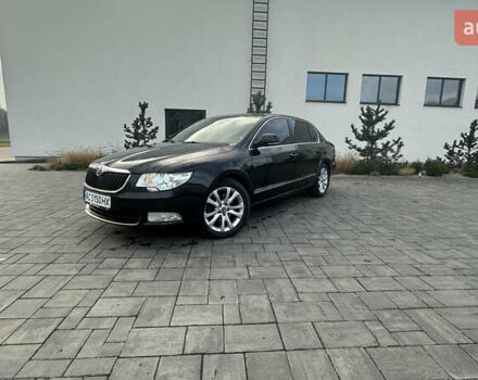 Черный Шкода Суперб, объемом двигателя 2 л и пробегом 296 тыс. км за 9300 $, фото 1 на Automoto.ua