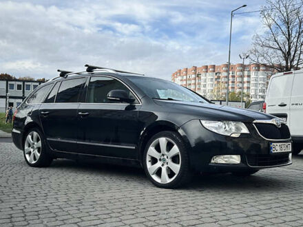 Чорний Шкода Суперб, об'ємом двигуна 1.97 л та пробігом 295 тис. км за 9200 $, фото 1 на Automoto.ua