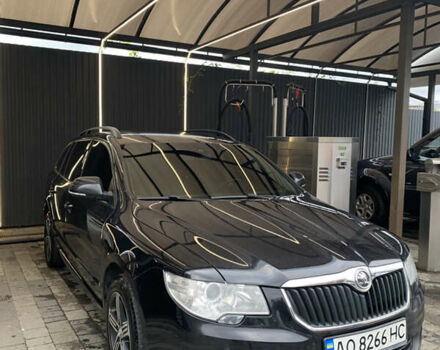 Черный Шкода Суперб, объемом двигателя 2 л и пробегом 310 тыс. км за 8800 $, фото 1 на Automoto.ua