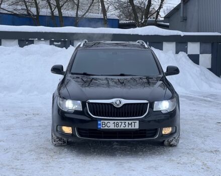 Черный Шкода Суперб, объемом двигателя 2 л и пробегом 280 тыс. км за 10200 $, фото 1 на Automoto.ua