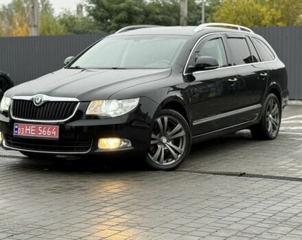 Чорний Шкода Суперб, об'ємом двигуна 2 л та пробігом 289 тис. км за 261 $, фото 1 на Automoto.ua
