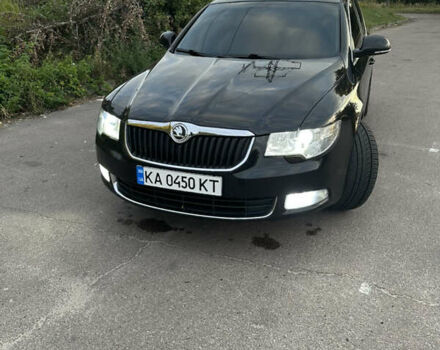 Чорний Шкода Суперб, об'ємом двигуна 1.97 л та пробігом 249 тис. км за 11200 $, фото 1 на Automoto.ua