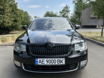Черный Шкода Суперб, объемом двигателя 2 л и пробегом 280 тыс. км за 10500 $, фото 1 на Automoto.ua
