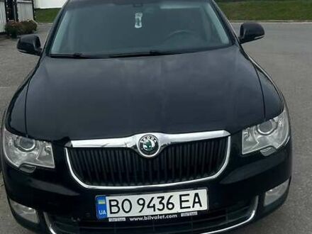 Черный Шкода Суперб, объемом двигателя 1.97 л и пробегом 340 тыс. км за 9000 $, фото 1 на Automoto.ua
