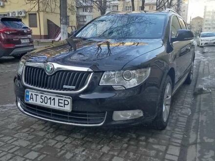Черный Шкода Суперб, объемом двигателя 1.6 л и пробегом 295 тыс. км за 8600 $, фото 1 на Automoto.ua