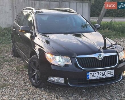 Чорний Шкода Суперб, об'ємом двигуна 1.97 л та пробігом 290 тис. км за 8200 $, фото 1 на Automoto.ua