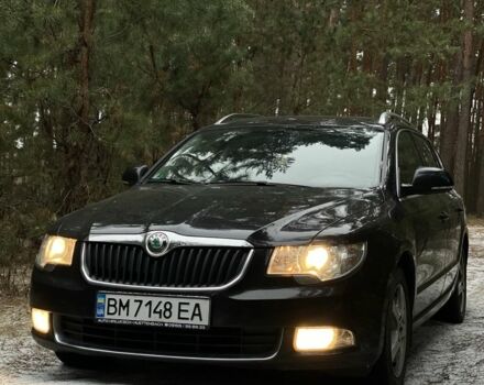 Чорний Шкода Суперб, об'ємом двигуна 2 л та пробігом 240 тис. км за 10500 $, фото 1 на Automoto.ua