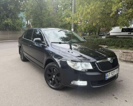 Черный Шкода Суперб, объемом двигателя 1.8 л и пробегом 209 тыс. км за 8119 $, фото 1 на Automoto.ua