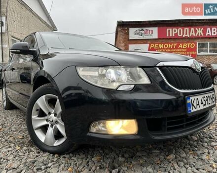 Черный Шкода Суперб, объемом двигателя 1.8 л и пробегом 295 тыс. км за 7400 $, фото 1 на Automoto.ua