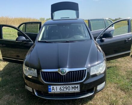 Черный Шкода Суперб, объемом двигателя 1.8 л и пробегом 250 тыс. км за 7300 $, фото 1 на Automoto.ua