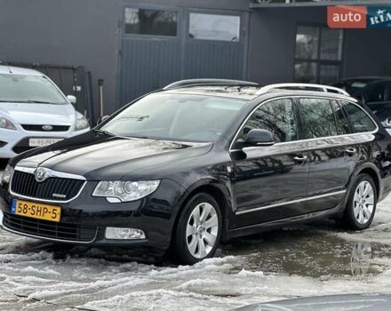 Черный Шкода Суперб, объемом двигателя 1.6 л и пробегом 210 тыс. км за 9000 $, фото 1 на Automoto.ua