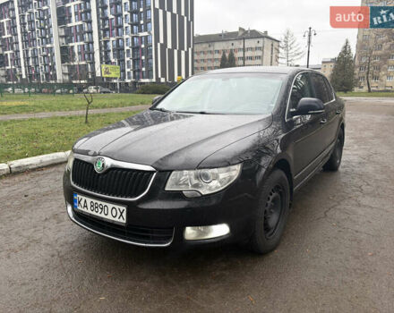 Черный Шкода Суперб, объемом двигателя 1.8 л и пробегом 207 тыс. км за 10400 $, фото 1 на Automoto.ua