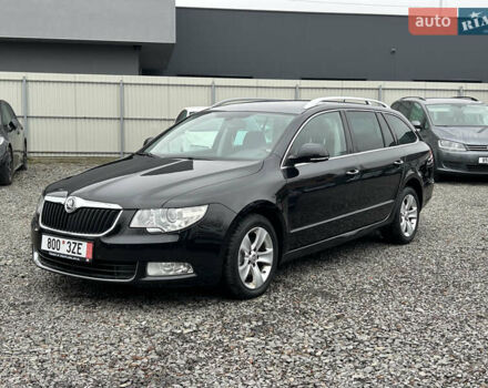 Черный Шкода Суперб, объемом двигателя 2 л и пробегом 260 тыс. км за 9799 $, фото 1 на Automoto.ua