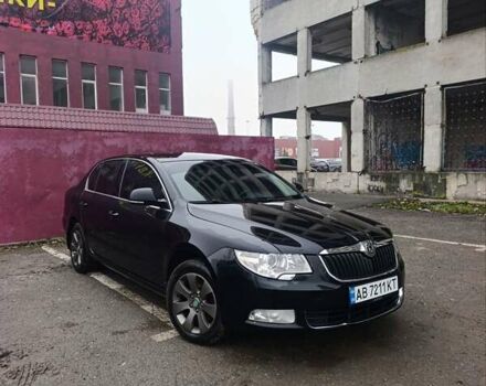 Чорний Шкода Суперб, об'ємом двигуна 1.8 л та пробігом 216 тис. км за 6999 $, фото 1 на Automoto.ua