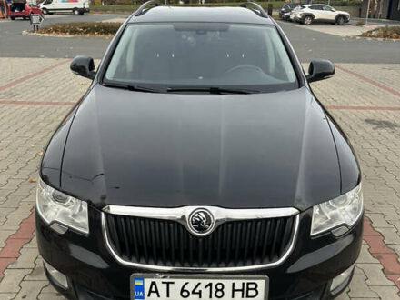 Черный Шкода Суперб, объемом двигателя 1.97 л и пробегом 215 тыс. км за 9000 $, фото 1 на Automoto.ua