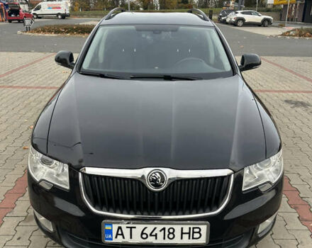 Черный Шкода Суперб, объемом двигателя 1.97 л и пробегом 215 тыс. км за 9000 $, фото 1 на Automoto.ua