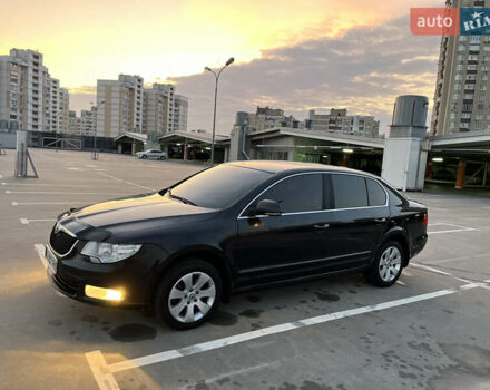 Черный Шкода Суперб, объемом двигателя 1.8 л и пробегом 247 тыс. км за 7399 $, фото 1 на Automoto.ua