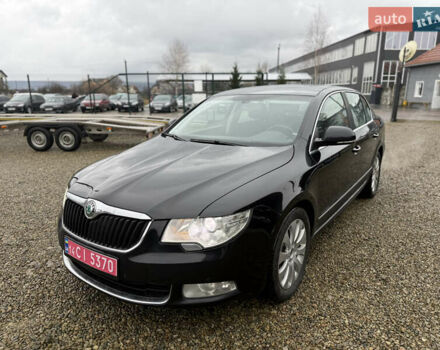 Черный Шкода Суперб, объемом двигателя 1.8 л и пробегом 245 тыс. км за 7750 $, фото 1 на Automoto.ua