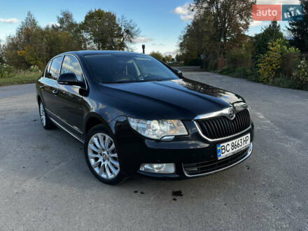 Черный Шкода Суперб, объемом двигателя 1.97 л и пробегом 250 тыс. км за 9150 $, фото 1 на Automoto.ua