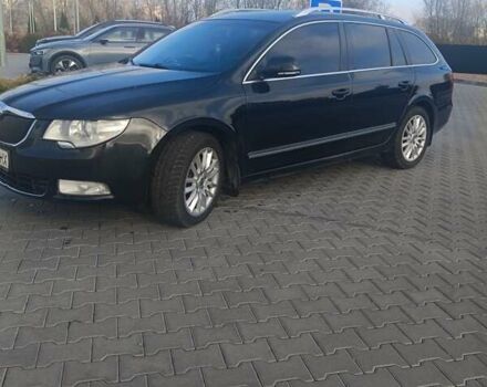 Чорний Шкода Суперб, об'ємом двигуна 1.97 л та пробігом 305 тис. км за 9800 $, фото 1 на Automoto.ua