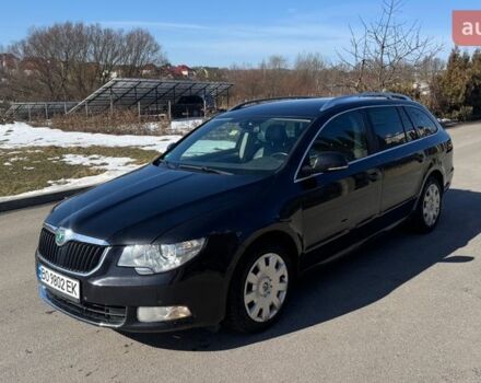 Черный Шкода Суперб, объемом двигателя 2 л и пробегом 288 тыс. км за 8999 $, фото 1 на Automoto.ua