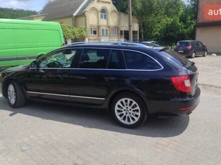 Черный Шкода Суперб, объемом двигателя 2 л и пробегом 360 тыс. км за 10500 $, фото 1 на Automoto.ua