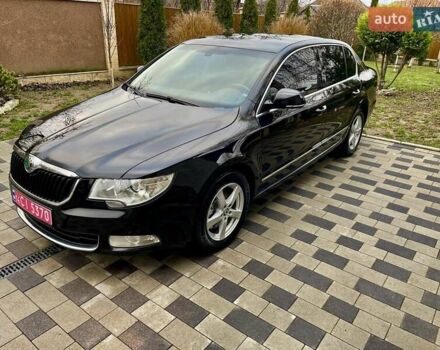 Черный Шкода Суперб, объемом двигателя 1.8 л и пробегом 245 тыс. км за 7999 $, фото 1 на Automoto.ua