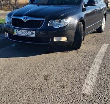 Черный Шкода Суперб, объемом двигателя 1.97 л и пробегом 246 тыс. км за 11500 $, фото 1 на Automoto.ua