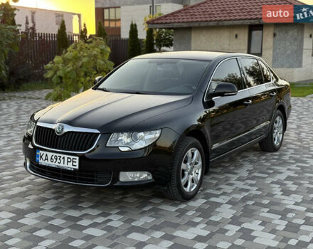 Черный Шкода Суперб, объемом двигателя 1.8 л и пробегом 228 тыс. км за 8400 $, фото 1 на Automoto.ua