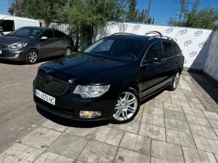 Шкода Суперб 2011 в Днепре (Днепропетровске) на Automoto.ua Черный Шкода Суперб, объемом двигателя 2 л и пробегом 250 тыс. км за 9500 $, фото 1 на Automoto.ua