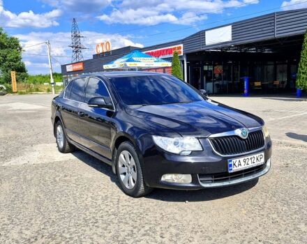 Черный Шкода Суперб, объемом двигателя 1.8 л и пробегом 220 тыс. км за 8200 $, фото 1 на Automoto.ua