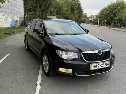 Черный Шкода Суперб, объемом двигателя 1.8 л и пробегом 276 тыс. км за 7200 $, фото 1 на Automoto.ua