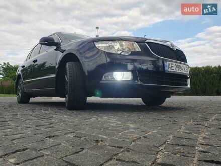 Шкода Суперб 2012 в Днепре (Днепропетровске) на Automoto.ua Черный Шкода Суперб, объемом двигателя 1.8 л и пробегом 160 тыс. км за 11700 $, фото 1 на Automoto.ua