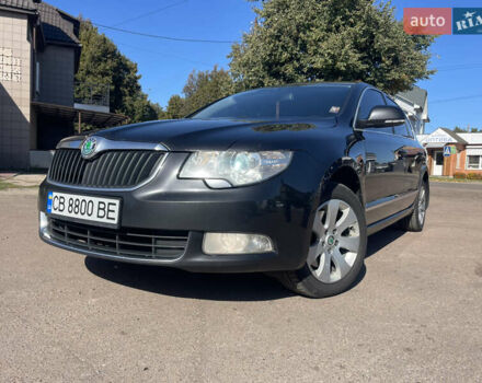 Чорний Шкода Суперб, об'ємом двигуна 1.8 л та пробігом 220 тис. км за 8200 $, фото 1 на Automoto.ua