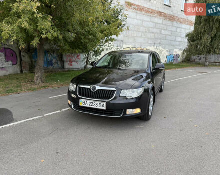 Черный Шкода Суперб, объемом двигателя 1.8 л и пробегом 276 тыс. км за 8500 $, фото 1 на Automoto.ua