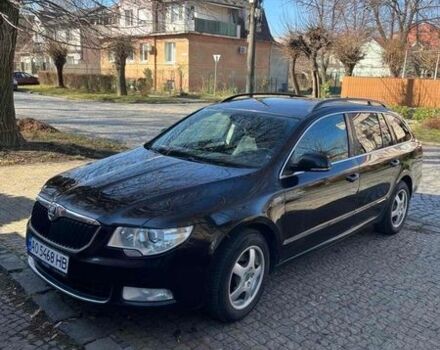 Черный Шкода Суперб, объемом двигателя 2 л и пробегом 400 тыс. км за 8500 $, фото 1 на Automoto.ua