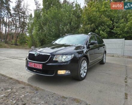 Черный Шкода Суперб, объемом двигателя 2 л и пробегом 234 тыс. км за 10800 $, фото 1 на Automoto.ua